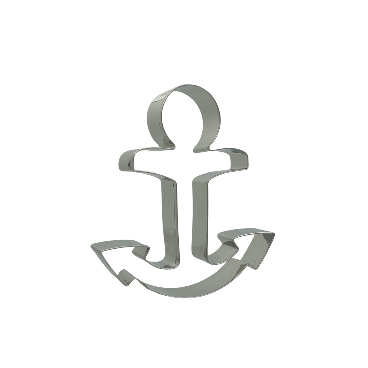 Anchor 10cm Cookie Cutter Stainless Steel Side View