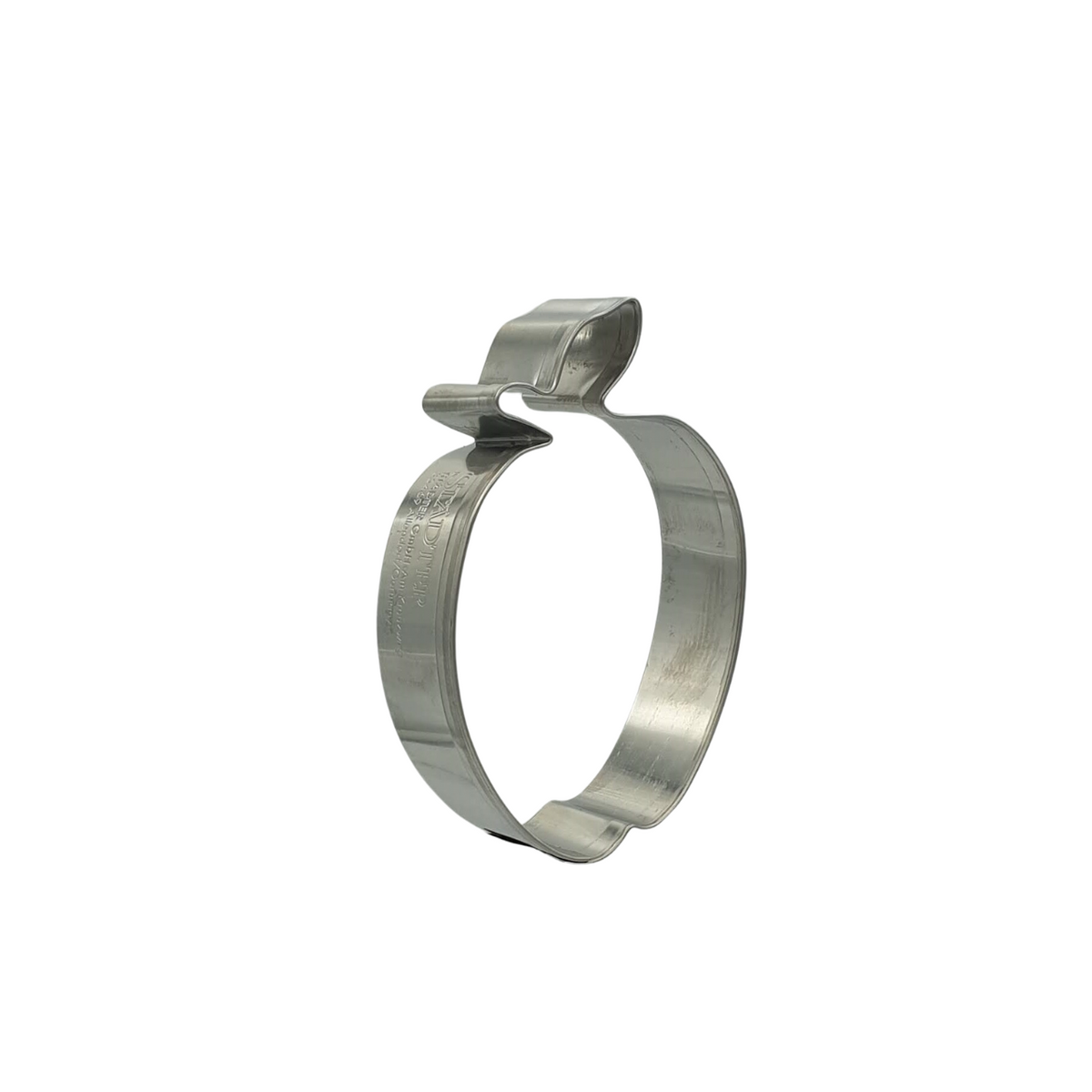 Apple 8cm Cookie Cutter Stainless Steel Side View
