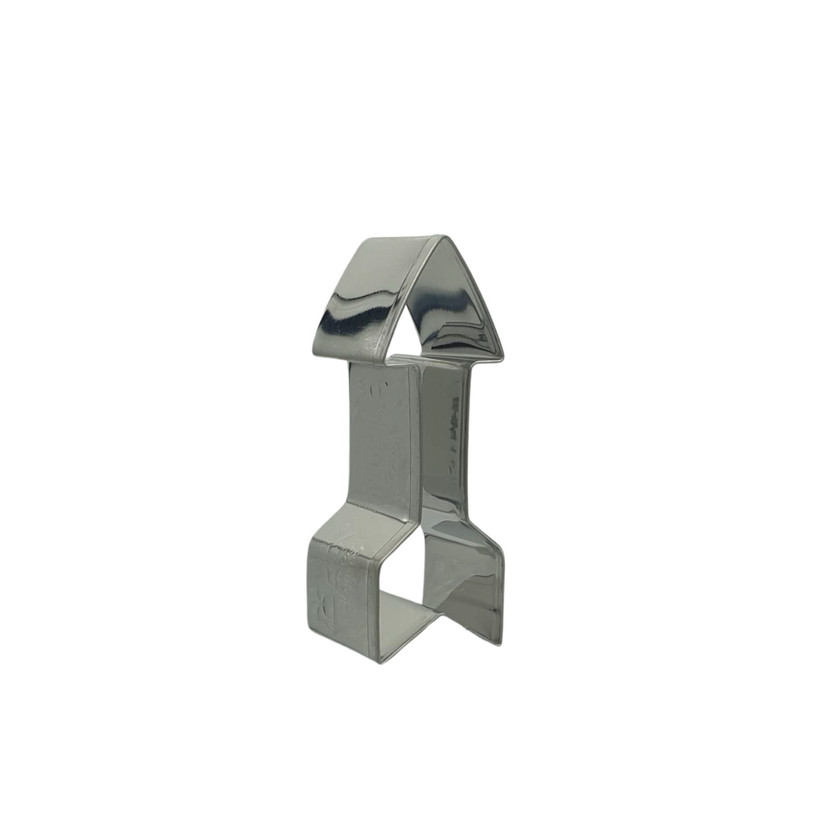 Arrow 7cm Cookie Cutter Stainless Steel  Side View