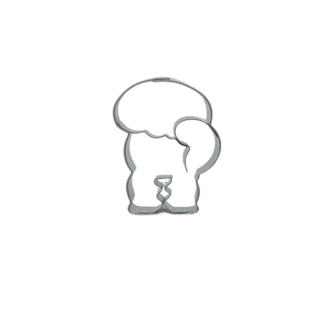 Boxing Glove 5cm Cookie Cutter With Internal Details