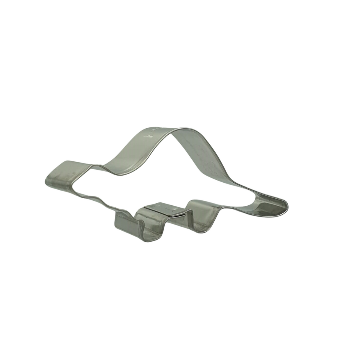Brontosaurus Dinosaur 10cm Cookie Cutter Stainless Steel Side View