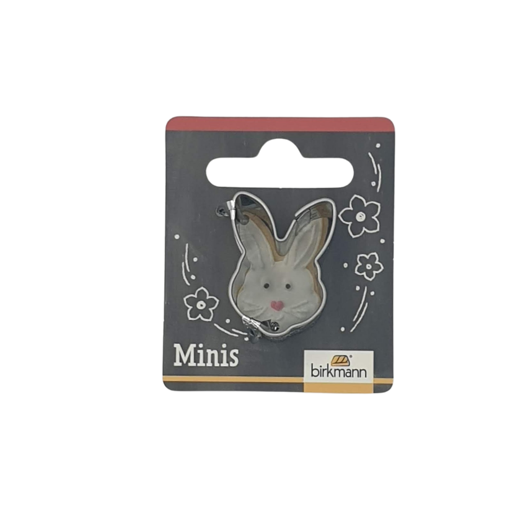Bunny Face 3cm Extra Small Mini Cookie Cutter