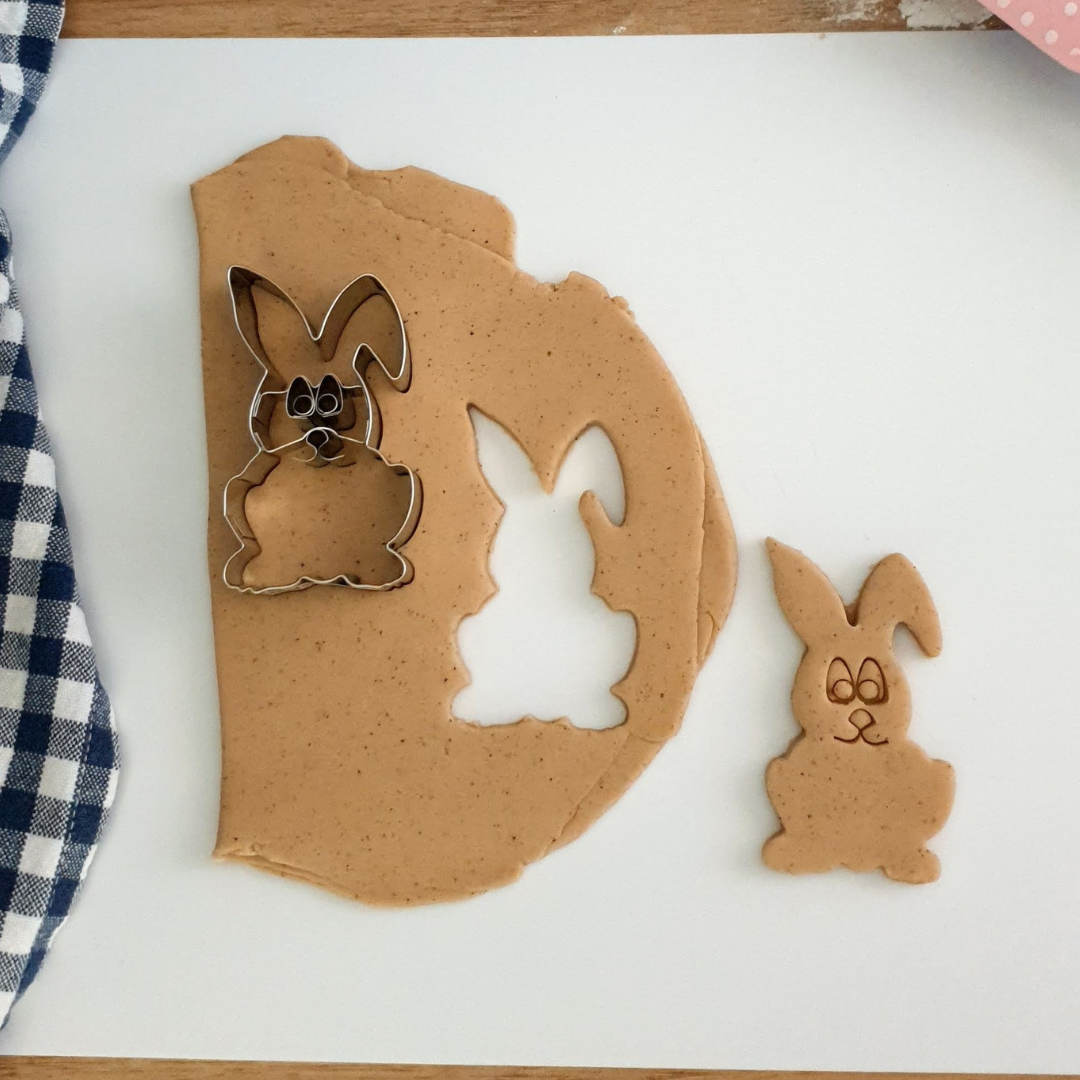 Rabbit with Face 7cm Cookie Cutter