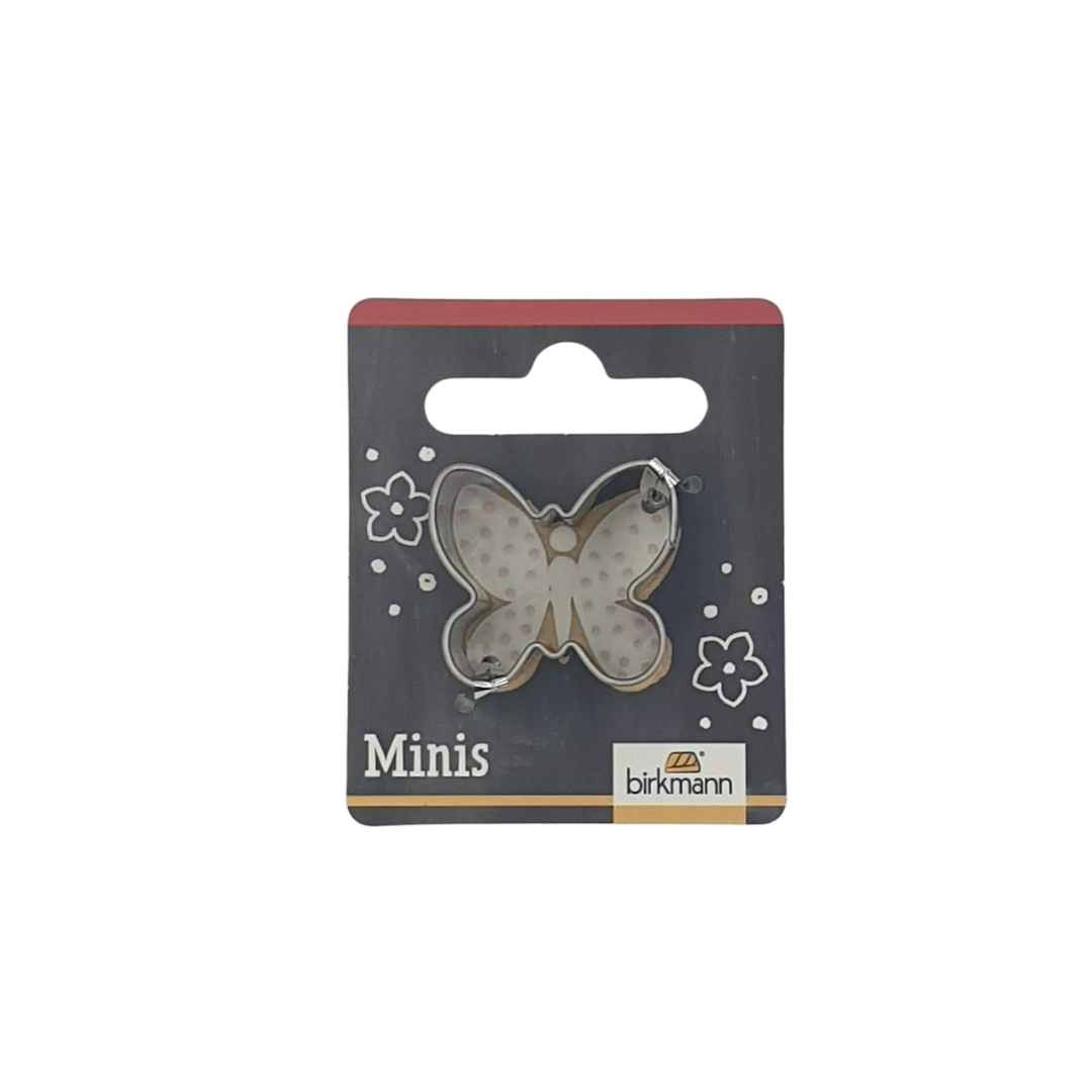Butterfly 2.5cm Extra Small Mini Cookie Cutter