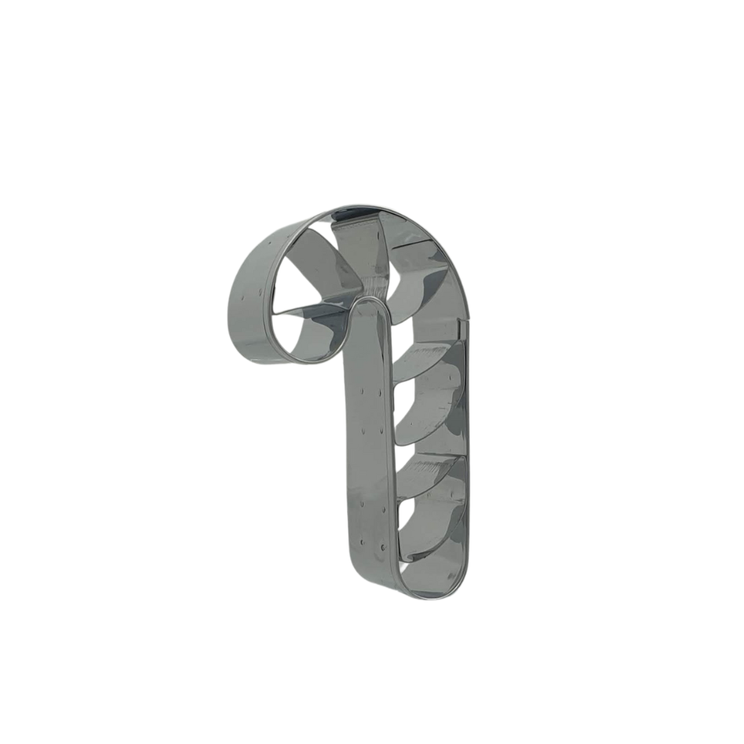 Candy Cane Cutter Candy Cane 7cm Cookie Cutter - DoughCuts