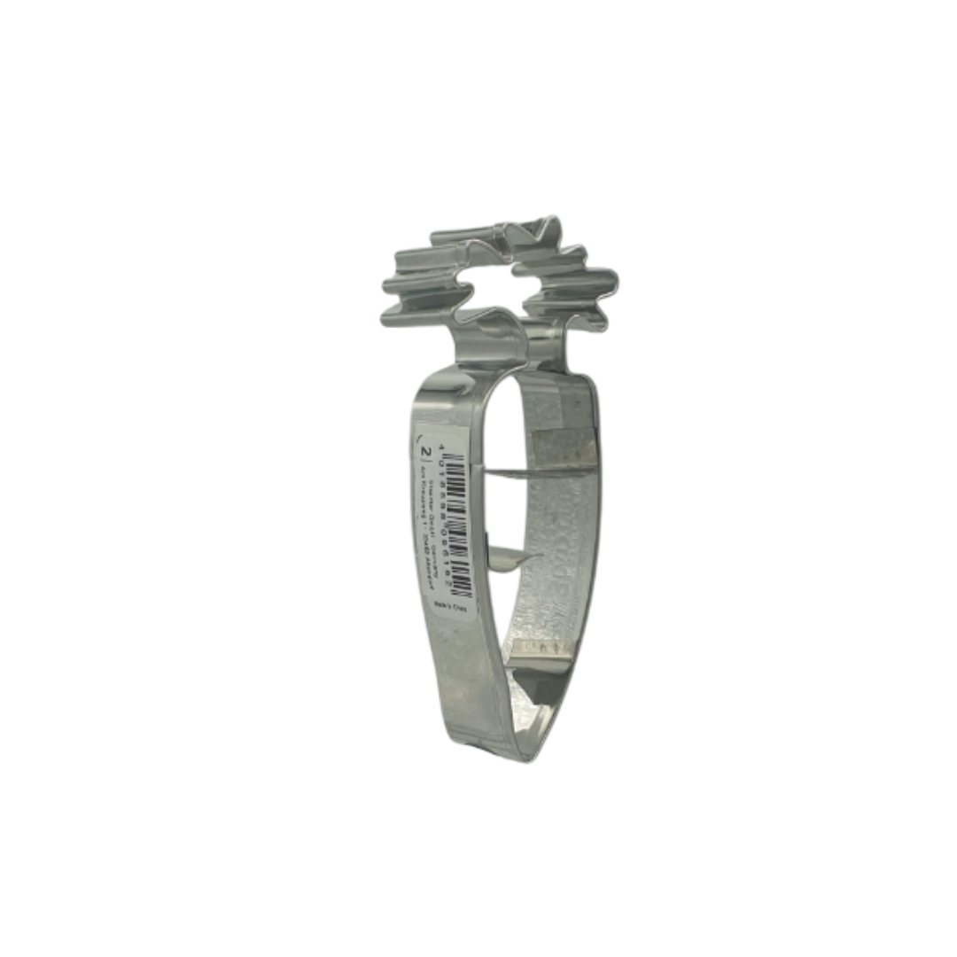 Carrot 9cm Cookie Cutter with Internal Details