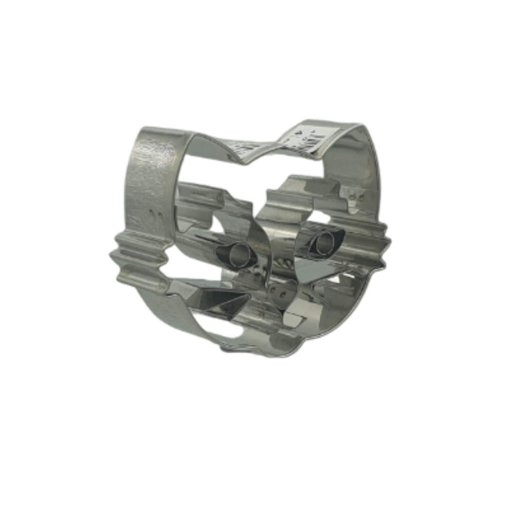 Cat Face 6cm Cookie Cutter with Internal Details