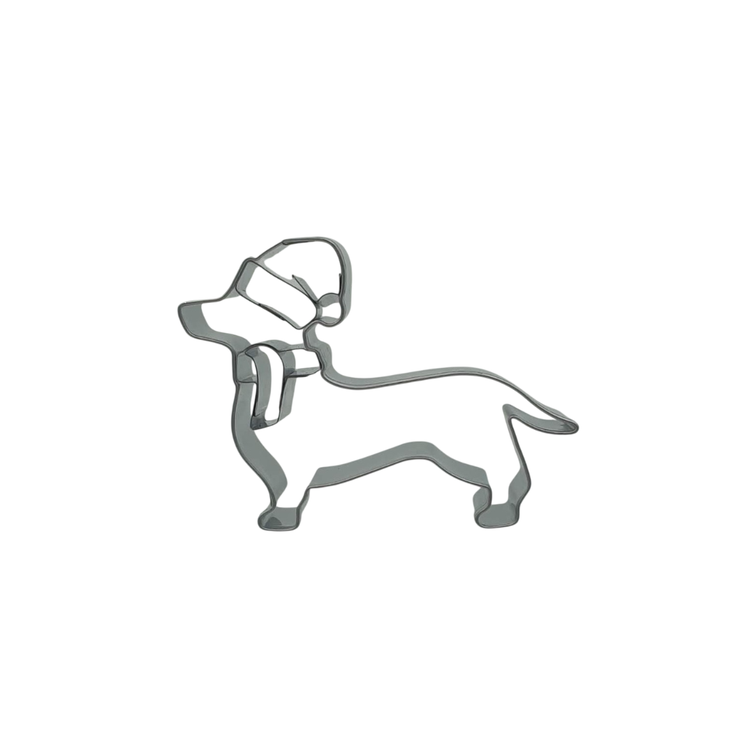Dachshund Sausage Dog Christmas 7cm Cookie Cutter