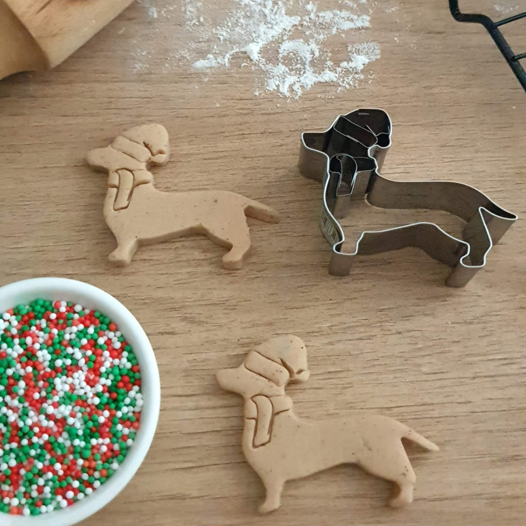 Dachshund Sausage Dog Christmas 7cm Cookie Cutter