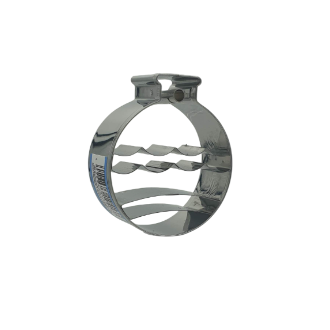 Christmas Bauble with Internal Detail 6.5cm Cookie Cutter