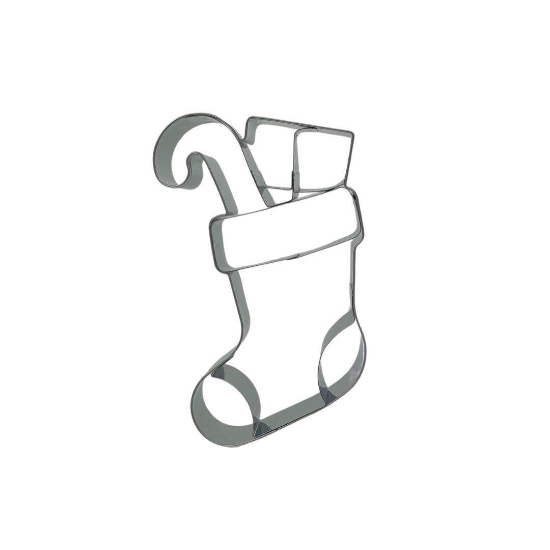 Christmas Stocking With Presents 9cm Cookie Cutter