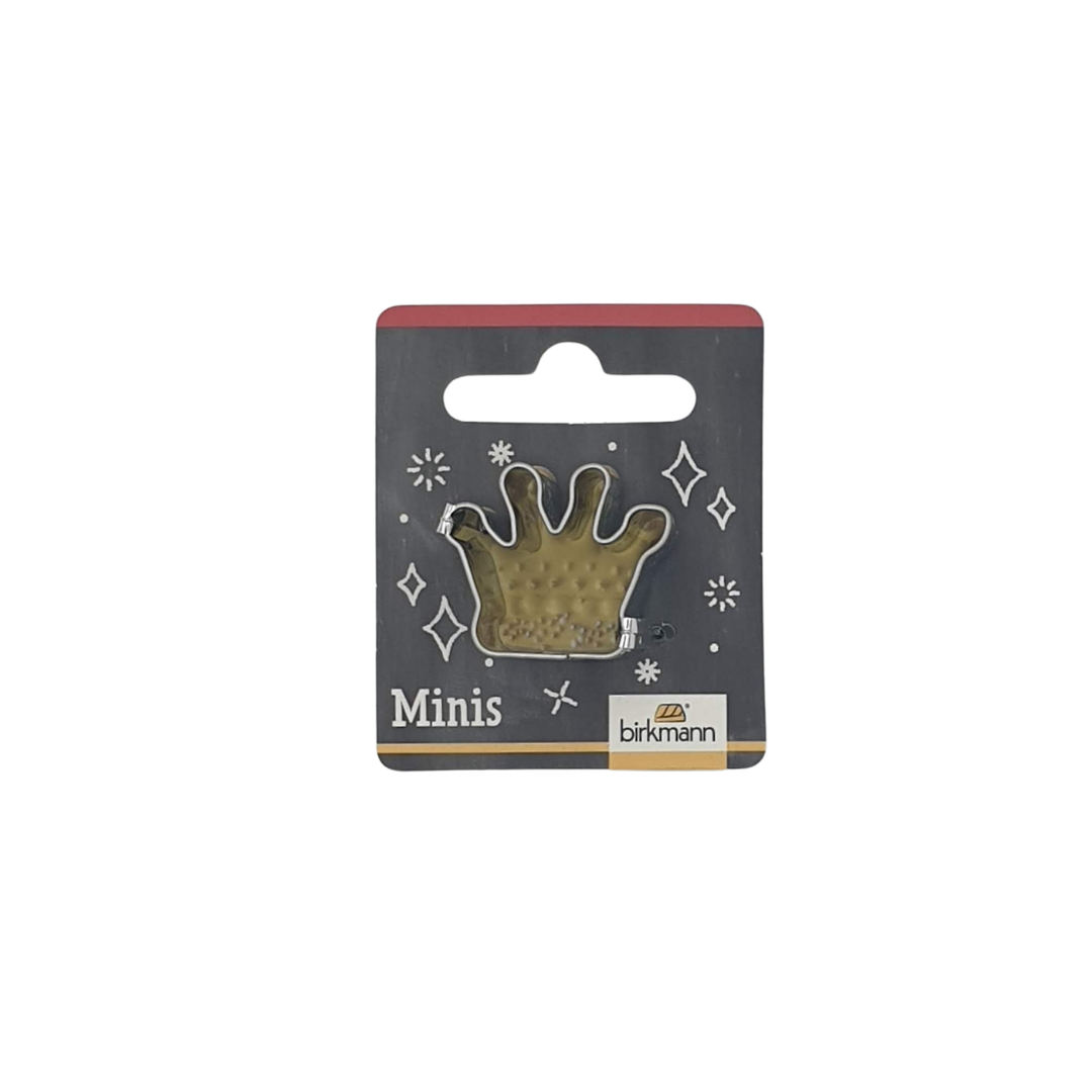 Crown 2.5cm Extra Small Mini Cookie Cutter