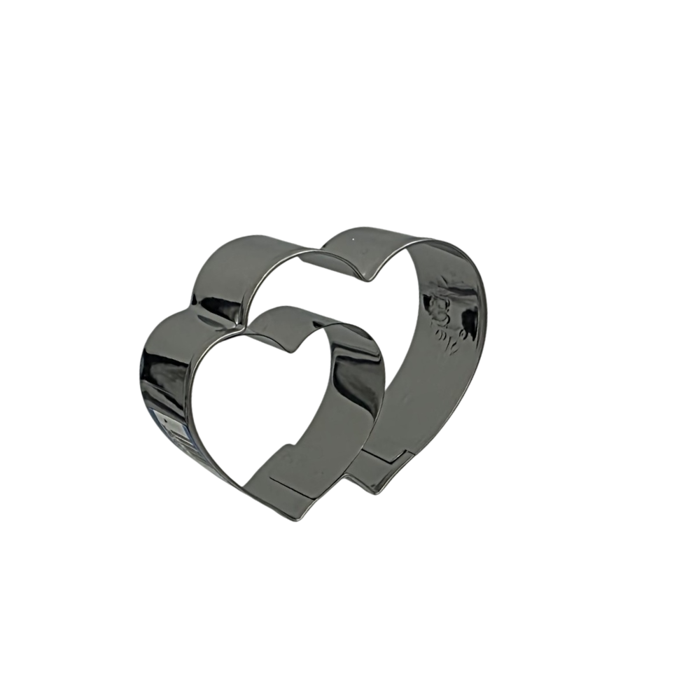 Double Heart 6.5cm Cookie Cutter
