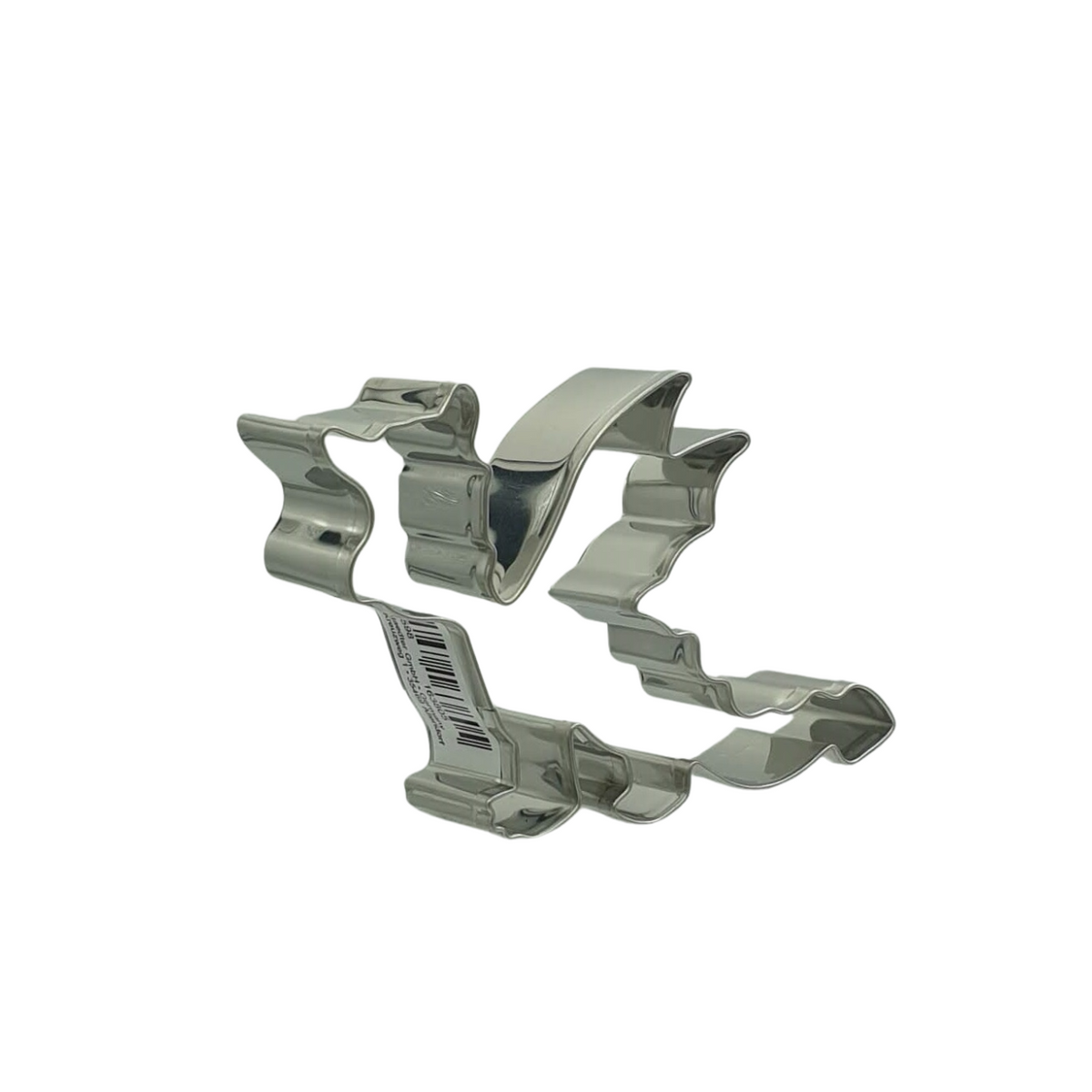 Dragon 7cm Cookie Cutter Stainless Steel Side View