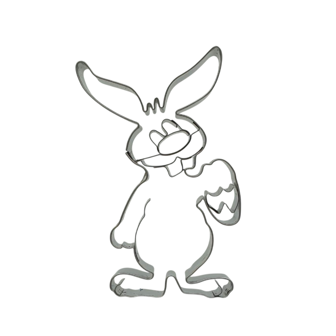 Easter Bunny with Egg 10cm Cookie Cutter