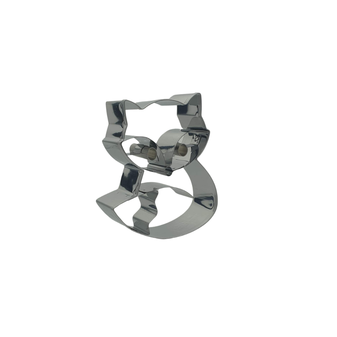 Fox with Internal Details 7cm Cookie Cutter