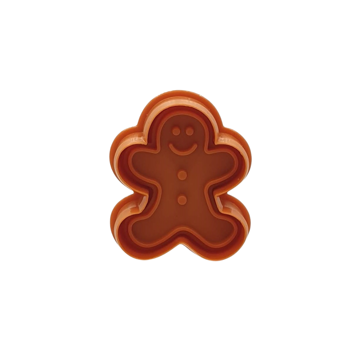 Gingerbread Man 5cm Plastic Cookie Cutter &amp; Stamp