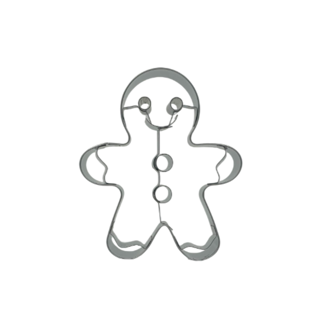 Gingerbread Man 7.5cm with Internal Detail Cookie Cutter