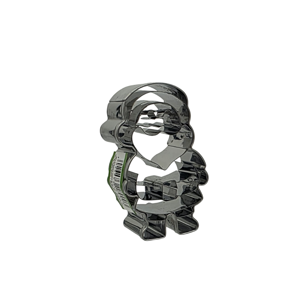 Happy Santa 5.5cm Cookie Cutter