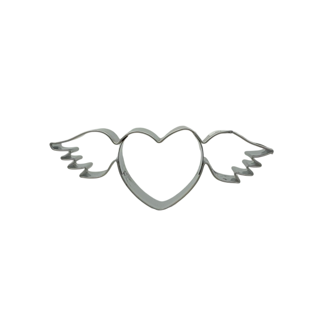 Heart with Wings 8.5cm Cookie Cutter