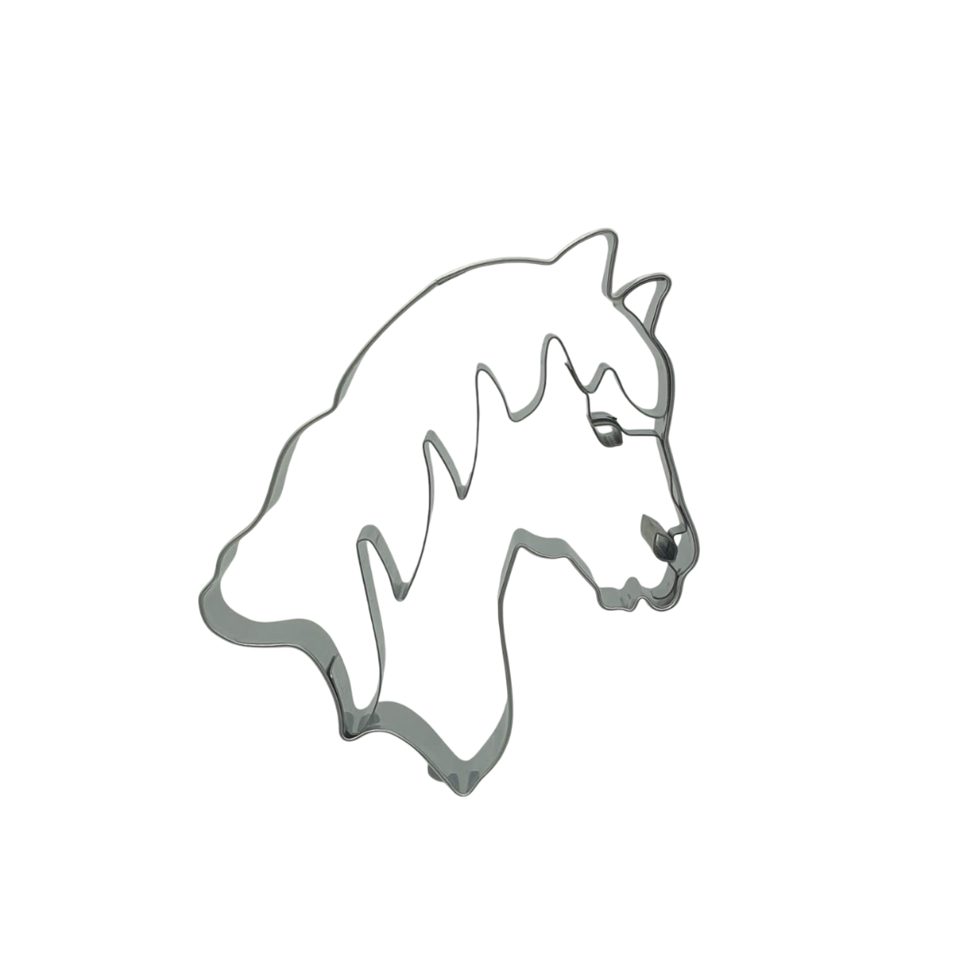 Horse Head with Internal Details Cookie Cutter 8cm