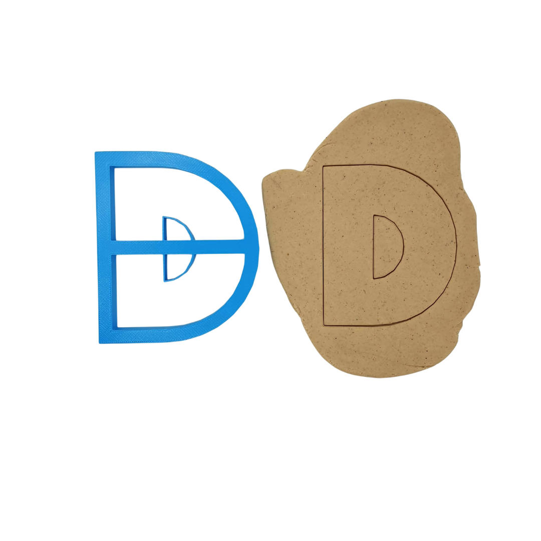 Individual Alphabet Cookie Cutters 9.5cm Tall