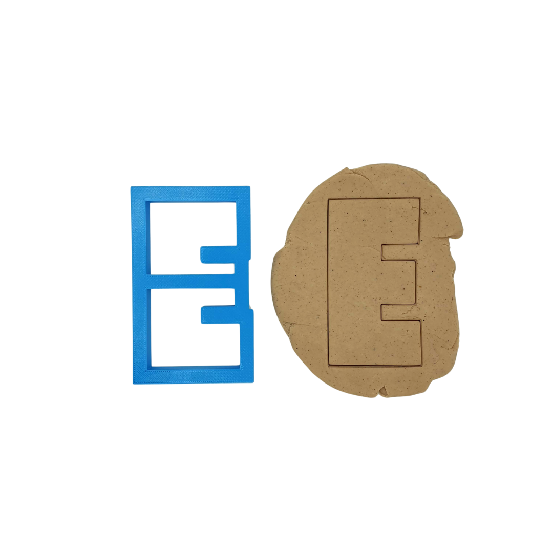 Individual Alphabet Cookie Cutters 9.5cm Tall