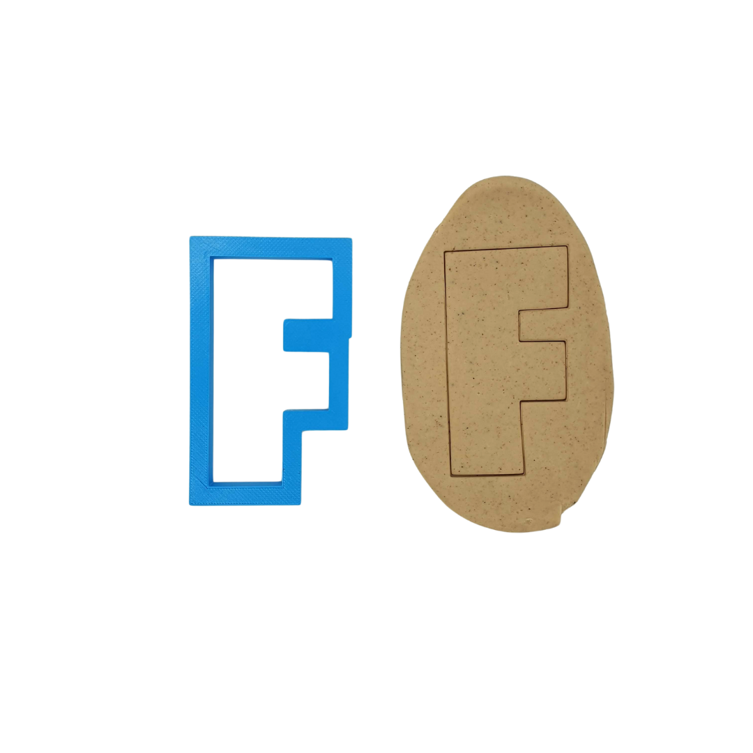 Individual Alphabet Cookie Cutters 9.5cm Tall