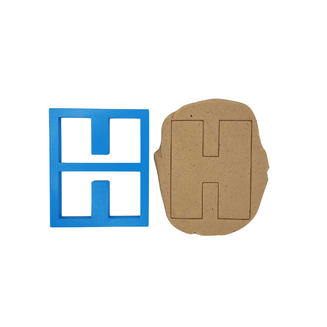 Individual Alphabet Cookie Cutters 9.5cm Tall