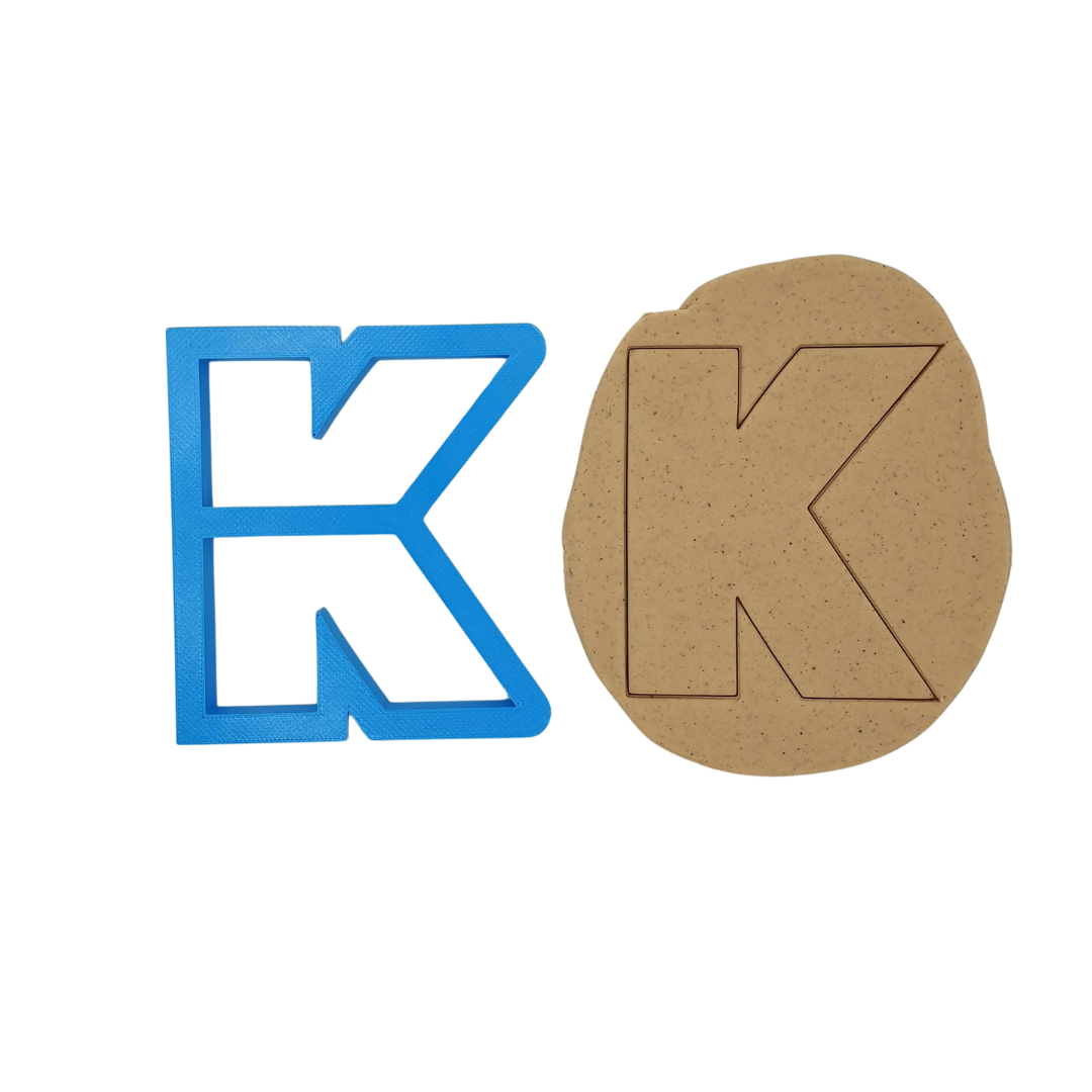 Individual Alphabet Cookie Cutters 9.5cm Tall