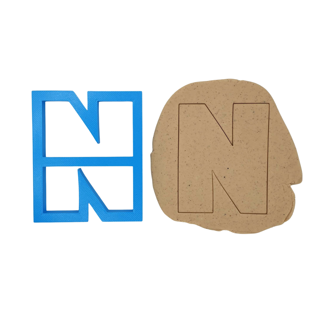 Individual Alphabet Cookie Cutters 9.5cm Tall