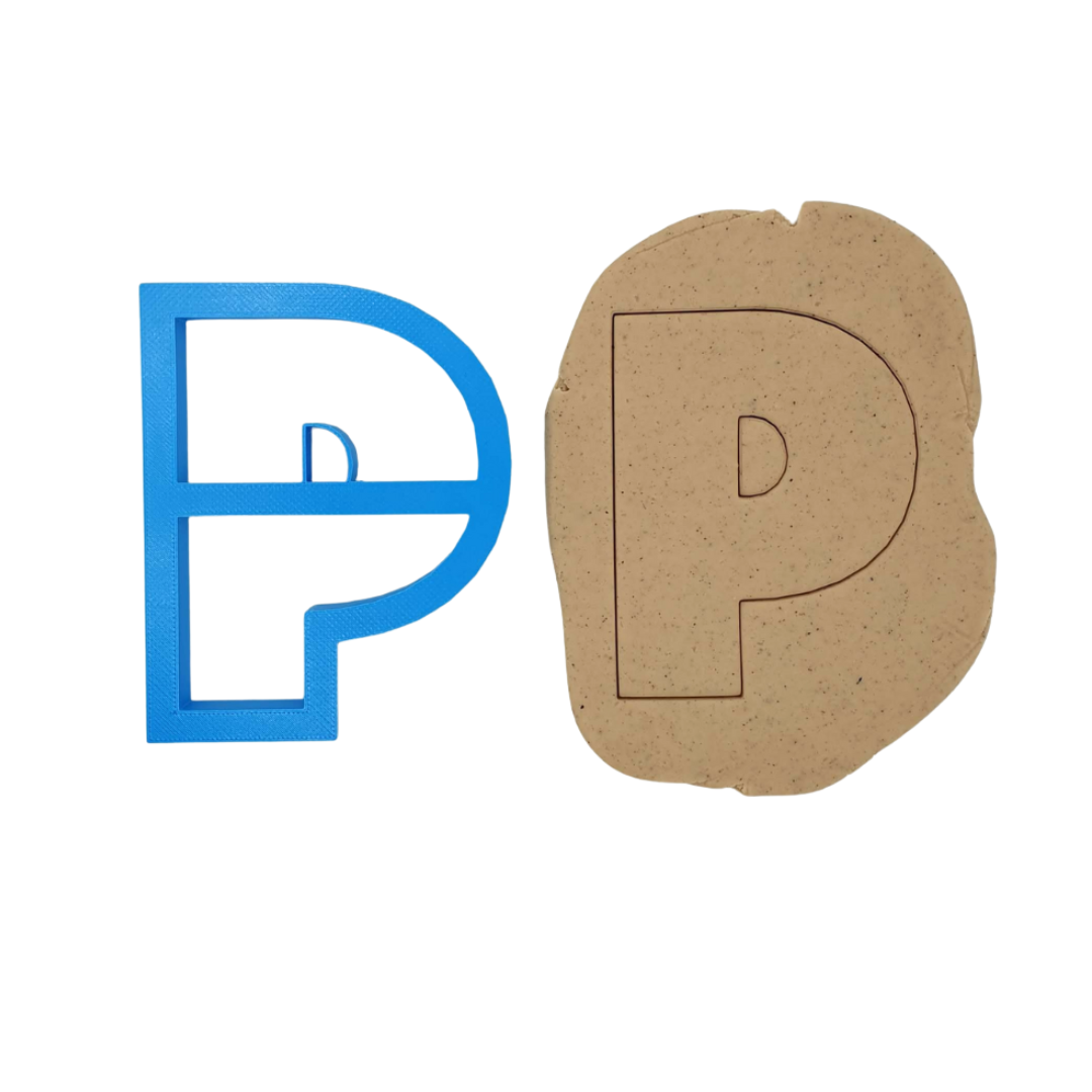 Individual Alphabet Cookie Cutters 9.5cm Tall