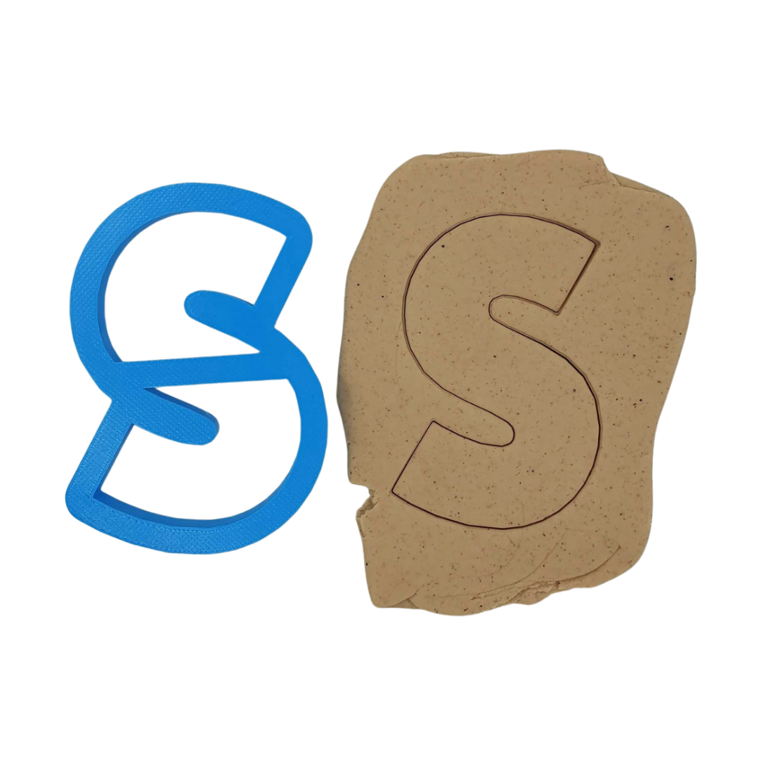 Individual Alphabet Cookie Cutters 9.5cm Tall