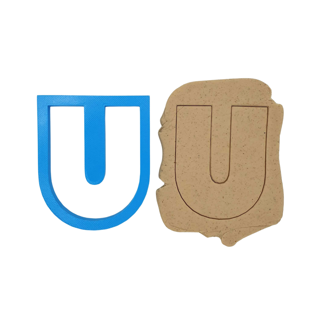 Individual Alphabet Cookie Cutters 9.5cm Tall