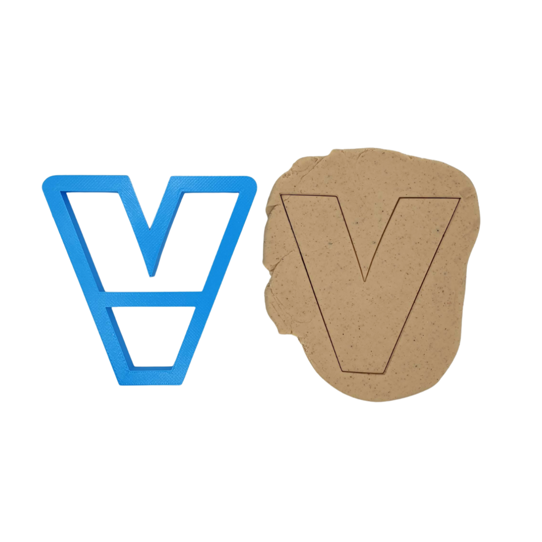 Individual Alphabet Cookie Cutters 9.5cm Tall