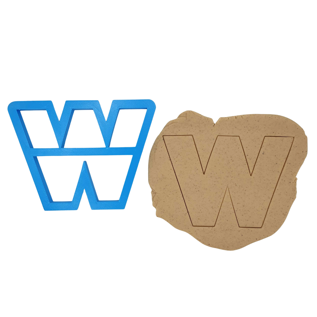 Individual Alphabet Cookie Cutters 9.5cm Tall