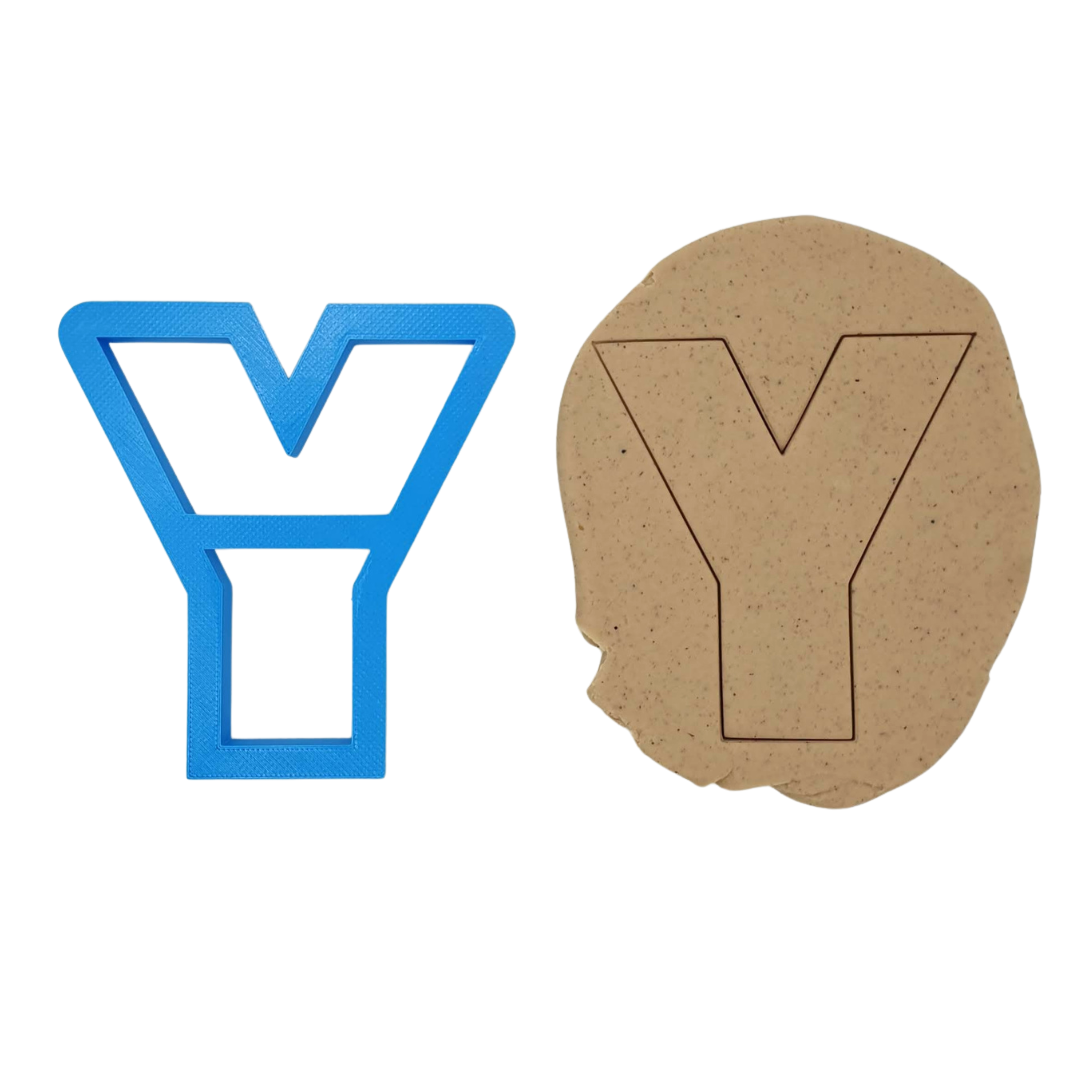 Individual Alphabet Cookie Cutters 9.5cm Tall