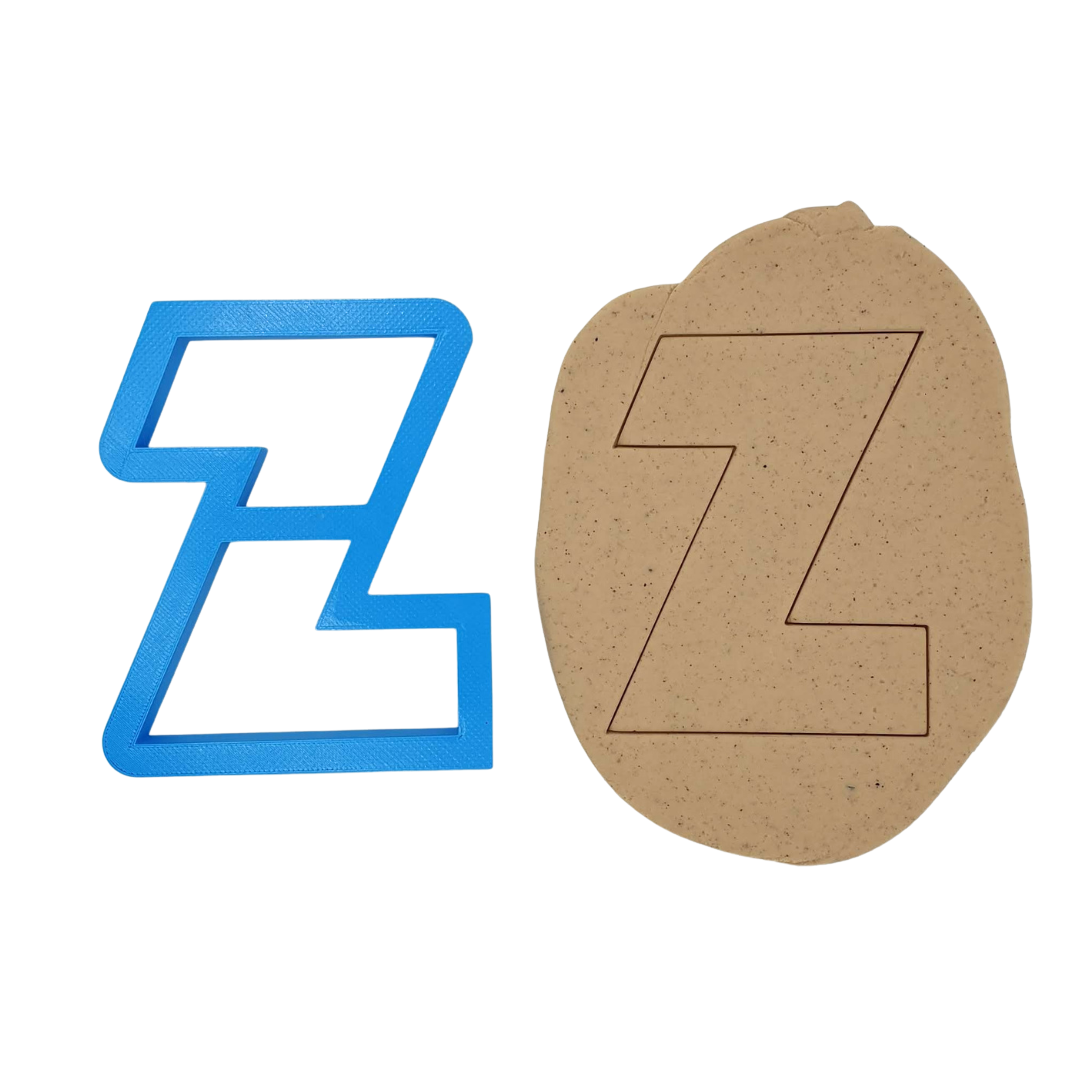 Individual Alphabet Cookie Cutters 9.5cm Tall