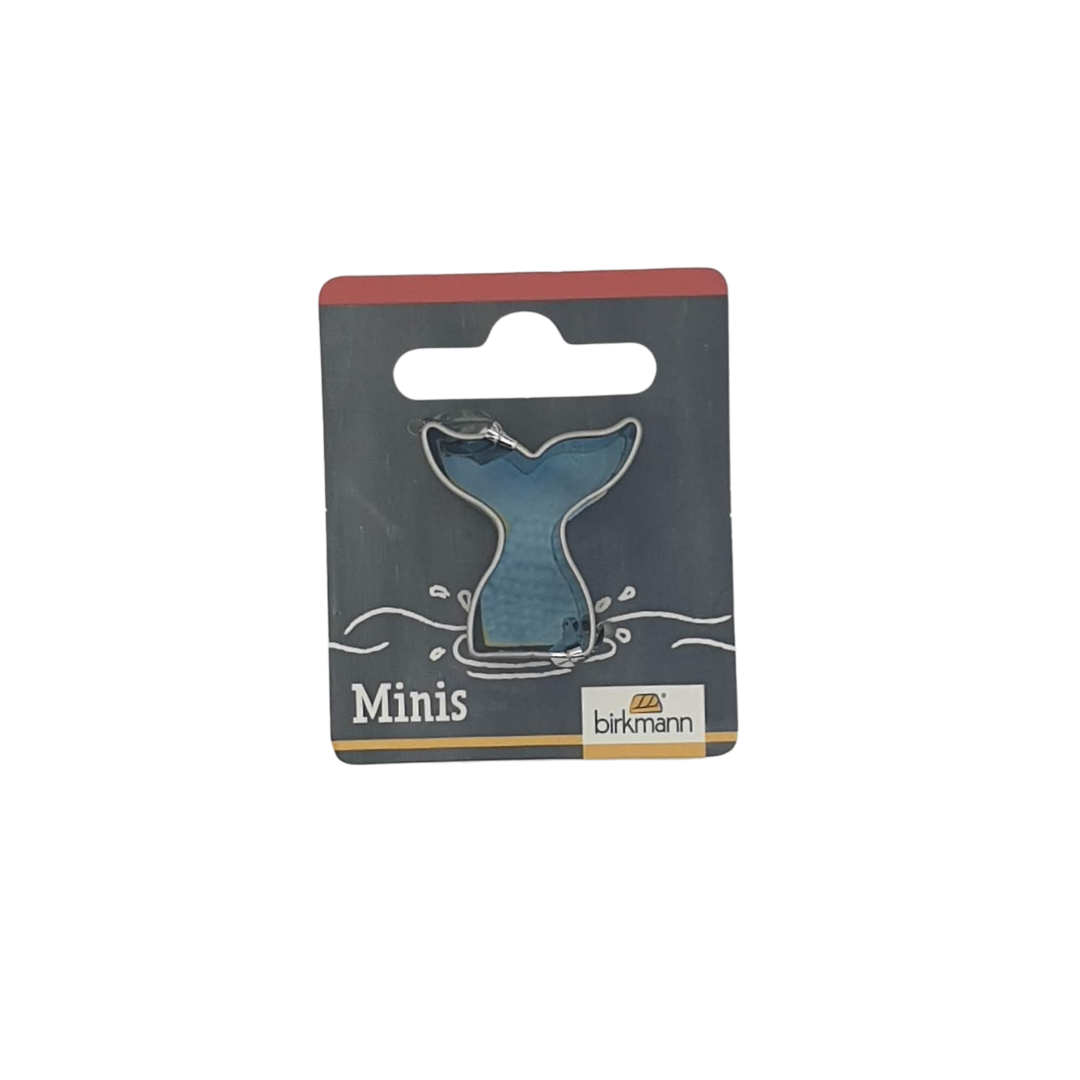 Mermaid Tail 2.5cm Extra Small Mini Cookie Cutter