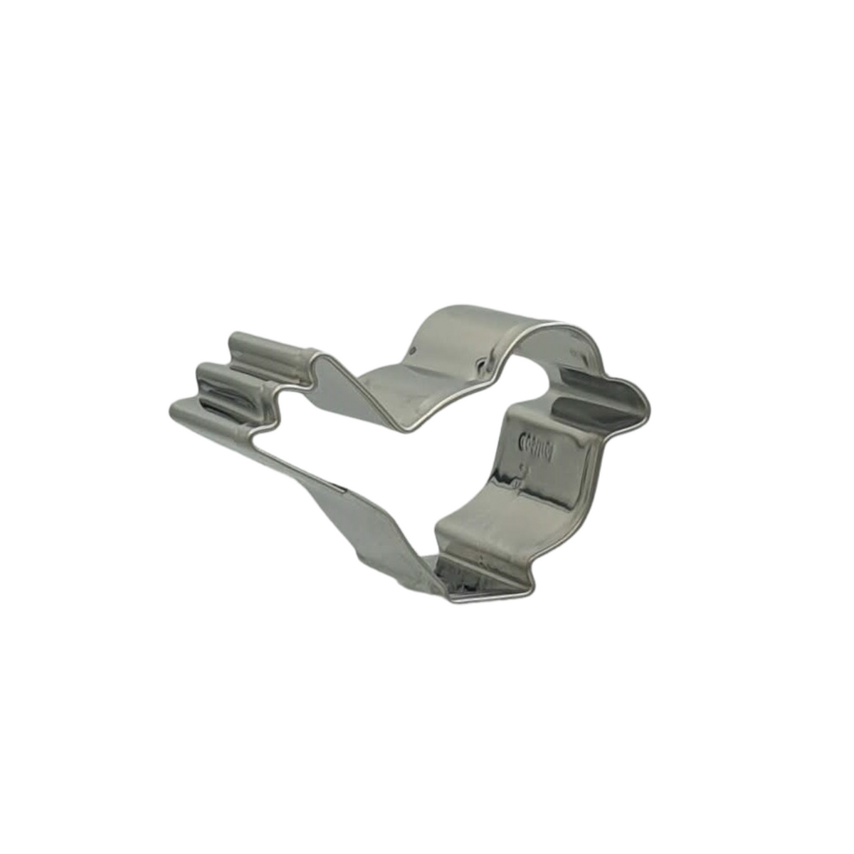 Mini Bird 4cm Cookie Cutter Stainless Steel Side View