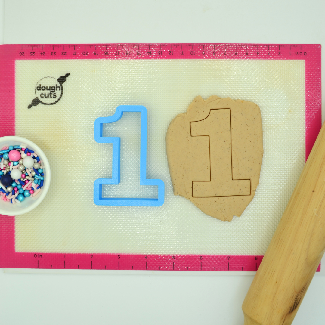 Number 1 8cm Cookie Cutter