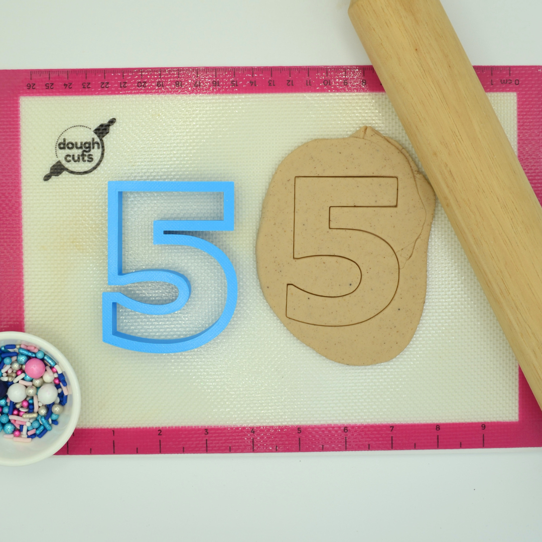 Number 5 8cm Cookie Cutter