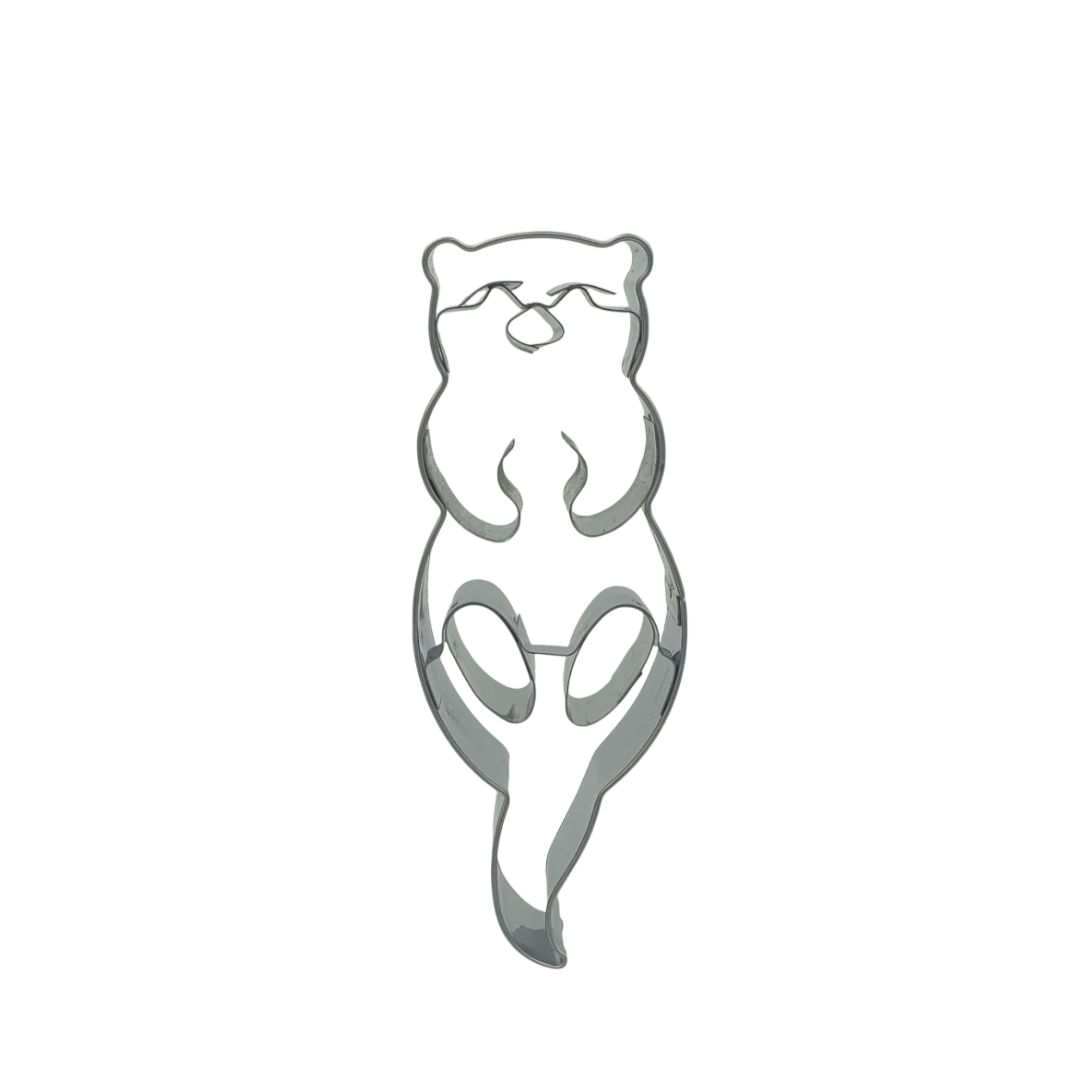 Otter with Internal Details 9cm Cookie Cutter