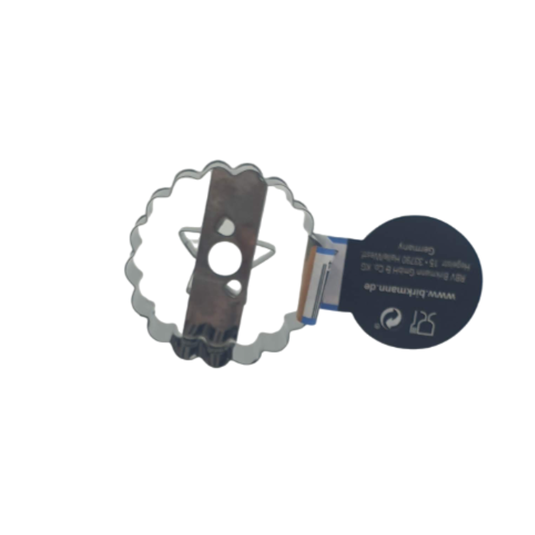 Star Cutout Linzer Two Way 5cm Cookie Cutter