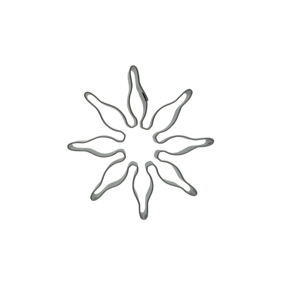 Snowflake Ice Crystal 7.5cm Cookie Cutter