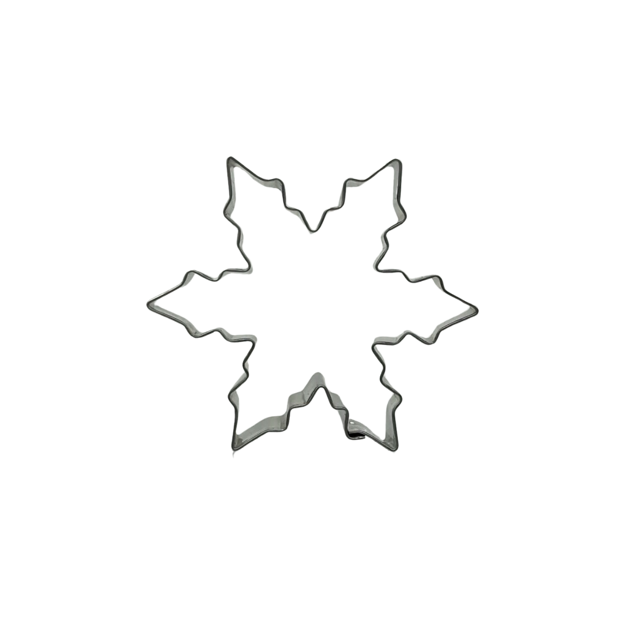 Snowflake Ice Crystal 6.5cm Cookie Cutter Stainless Steel