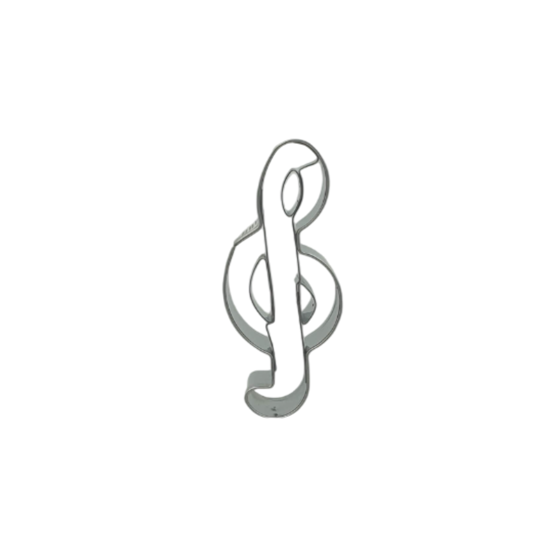 Treble Clef Music Note 6cm Cookie Cutter