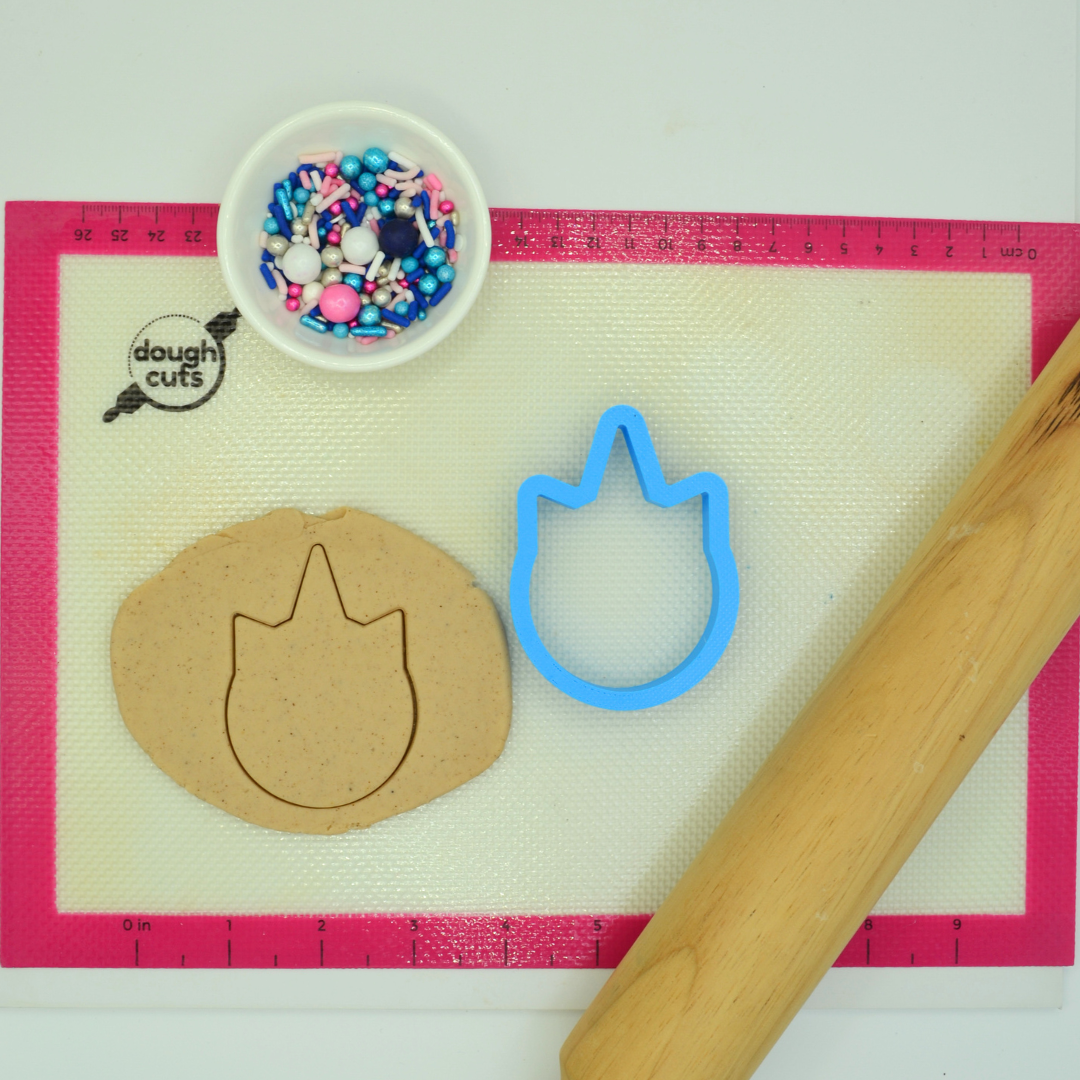 Unicorn Face 7cm Cookie Cutter