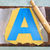 Letter A Resuable Cookie and Cake Template 11" Tall
