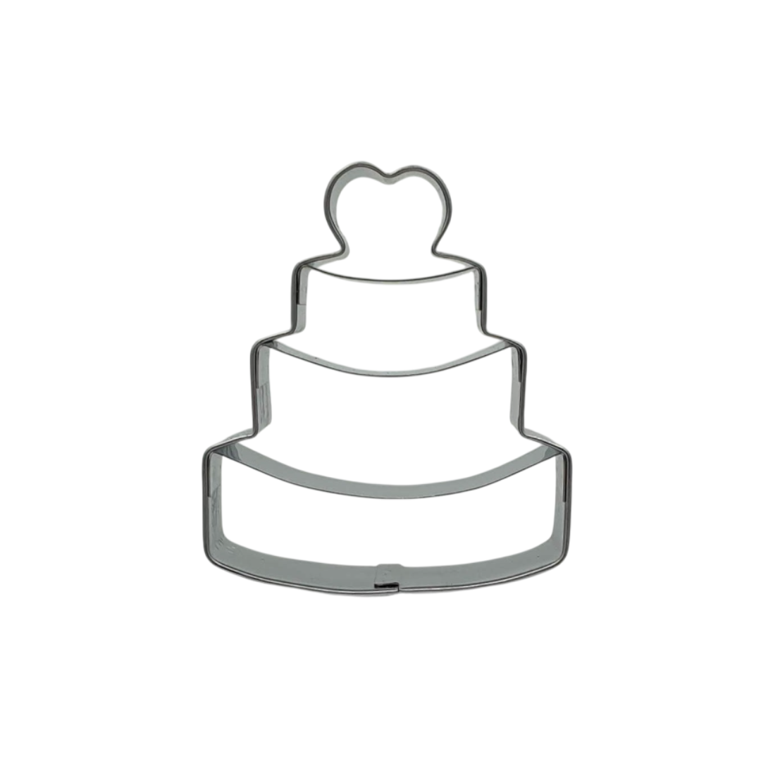 Wedding Cake 6.5cm Cookie Cutter